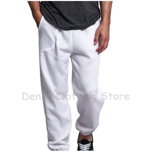 MEN WOMEN UNISEX SWEATPANTS FLEECE  WORKOUT GYM SPORT PANTS SIZE S-5XL 