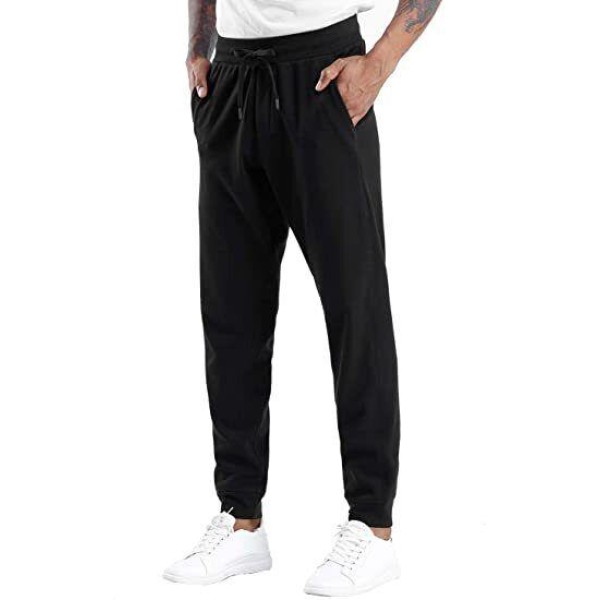 Men's Sweatpants Joggers Fleece Lined Active Casual Warm Trousers Track Pants